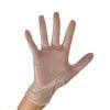 Disposable Gloves Vinyl, Powder Free, Clear