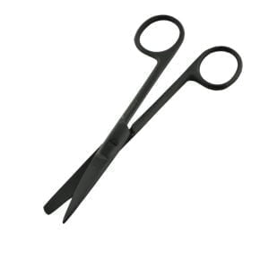Dressing Scissors Straight 14cm, Black