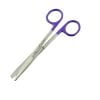 Dressing Scissors Straight 14cm, Purple Rings