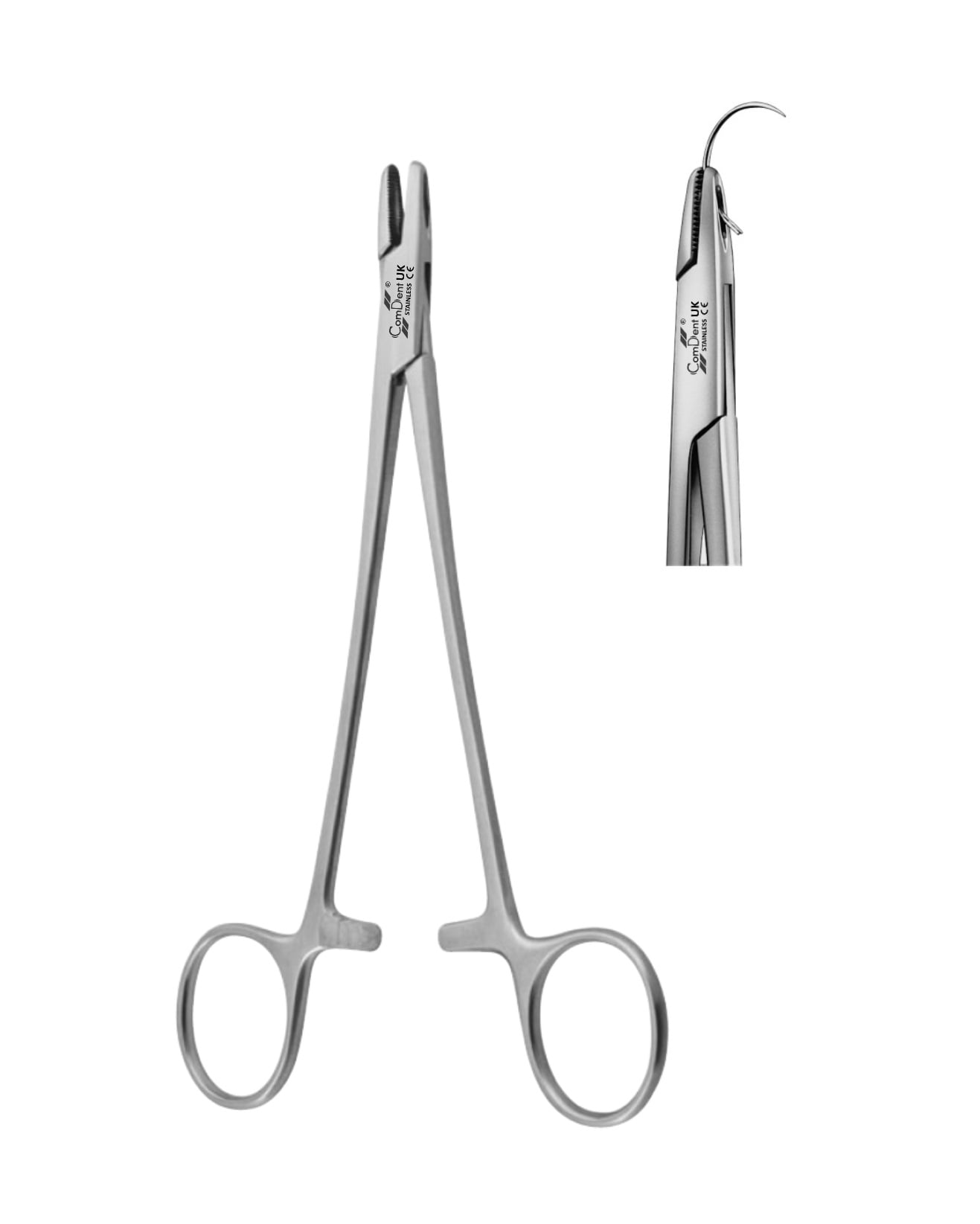 Needle Holder, Adson, 17.5cm ComDent